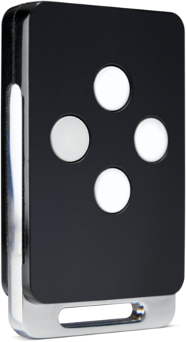 Mini-émetteur portable rf à 1 canal et 4 touches de commande Niko Home Control