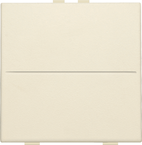 Touche simp. interrupteur/bouton-poussoir sans fil à 2 commandes cream Niko Home Control