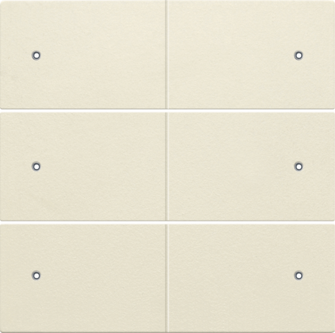 Set de finition bouton-pouss. sext. libre de potentiel 24v, led cream Niko Original