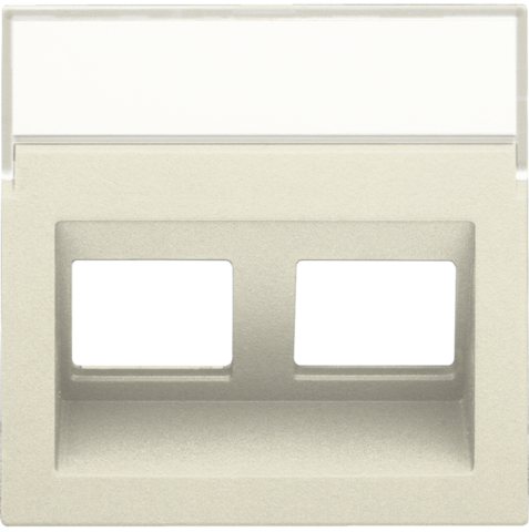 Enjoliveur data 2x rj, sortie oblique cream Niko Original