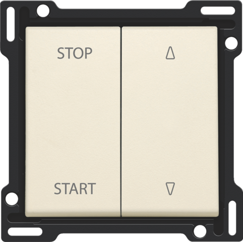 [NK100-65905] Set de finition interrupteur pr volets à verrouillage électr. cream Niko Original