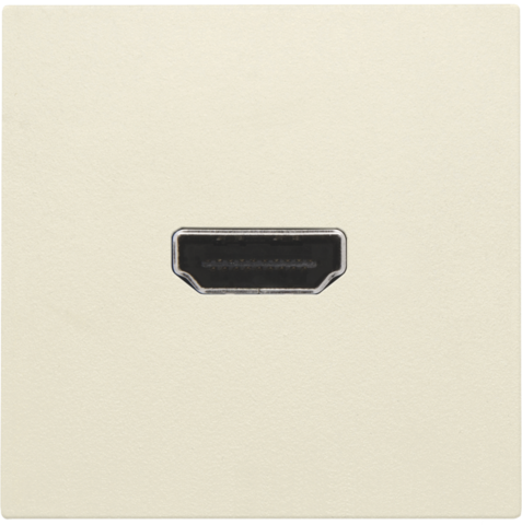 Set de finition avec prise hdmi/hdmi cream Niko Original