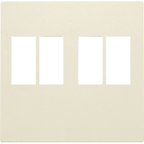 Set de finition prise double pour haut-parleur cream Niko Original