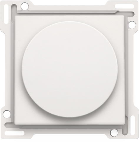 Finition variateur à bouton rotat./régul. vitesse, inc. bouton white Niko Original