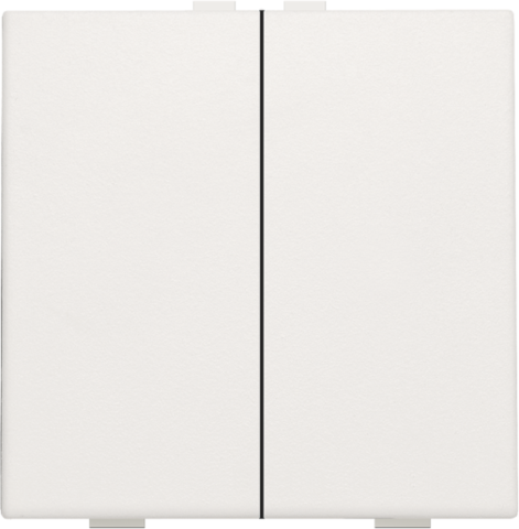 Bouton-poussoir double pour niko home control white Niko Original