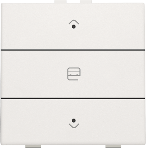 Commande de moteur simple avec led pour niko home control white Niko Home Control