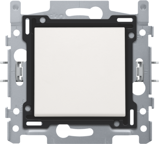 Interrupteur va-et-vient bipolaire 10a, assemblé, conn. rapide white
