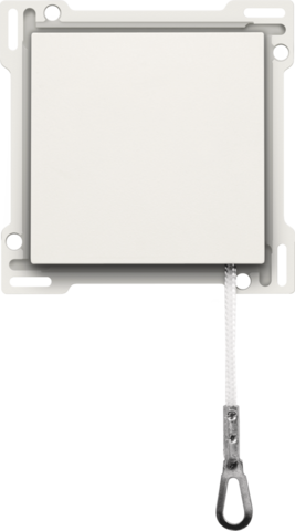 Set de finition bouton-poussoir à tirette white Niko Original