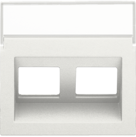 Enjoliveur data 2x rj, sortie oblique white Niko Original