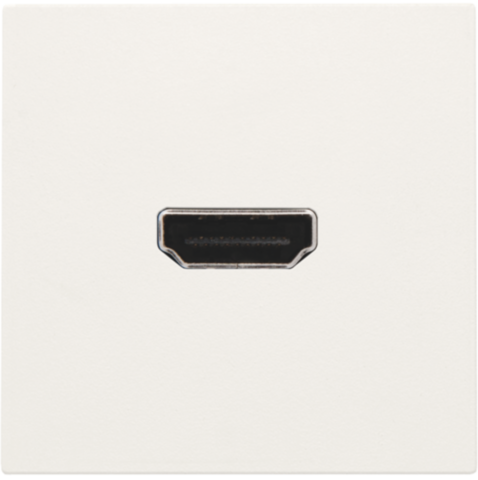 Set de finition avec prise hdmi/hdmi white Niko Original