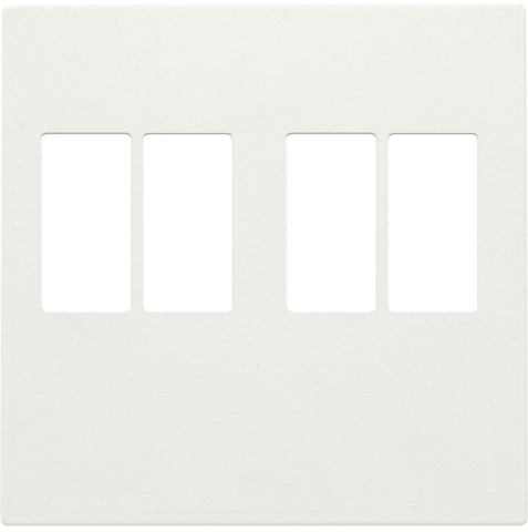 Set de finition prise double pour haut-parleur white Niko Original