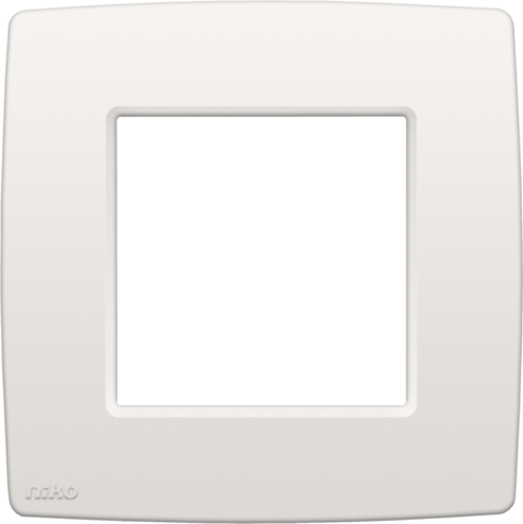 [NK101-76100] Plaque de recouvrement simple white Niko Original