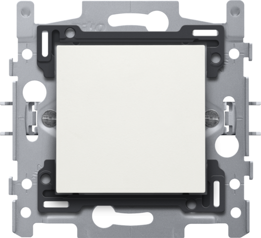 Cache-trou, socle et set de finition white Niko Original