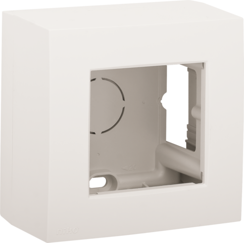 [NK101-80100] Kit en saillie simple pr monter en saillie 1 appareil à encast. white Niko Original