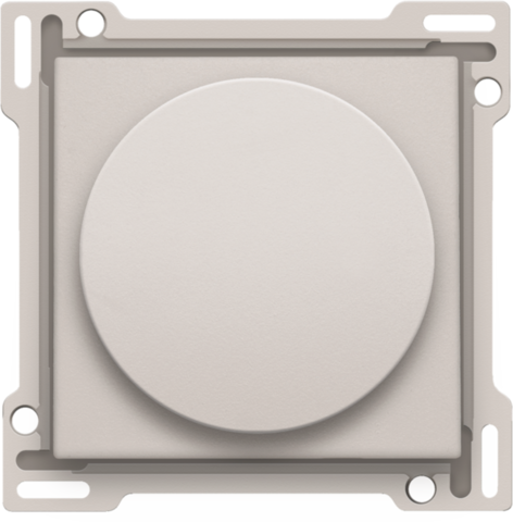 Finition variateur à bouton rotat./régul. vitesse, inc. bouton light grey Niko Original