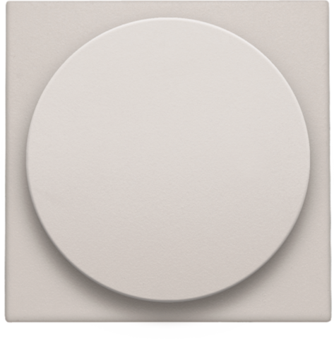 Set de finition variateur à bouton rotat./extension, inc. bouton light grey Niko Original