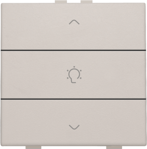 Commande de variateur simple pour niko home control light grey Niko Home Control