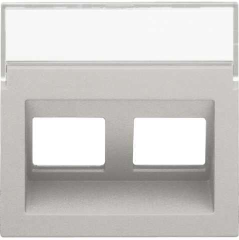 Enjoliveur data 2x rj, sortie oblique light grey Niko Original