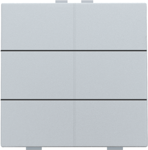 Bouton-poussoir sextuple pour niko home control Niko Home Control
