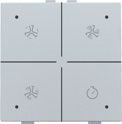 Commande de ventilation avec led pour niko home control Niko Home Control