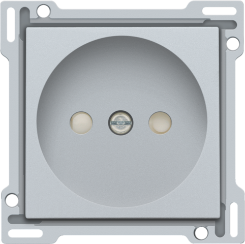 Set de finition prise sans terre, 21mm sterling coated