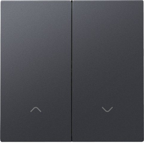 Set de finition interrupteur pour volets électronique double Niko Home Control