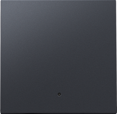 Set de finition avec lentille pour interrupteur/bouton électron. anthracite coated Niko Home Control