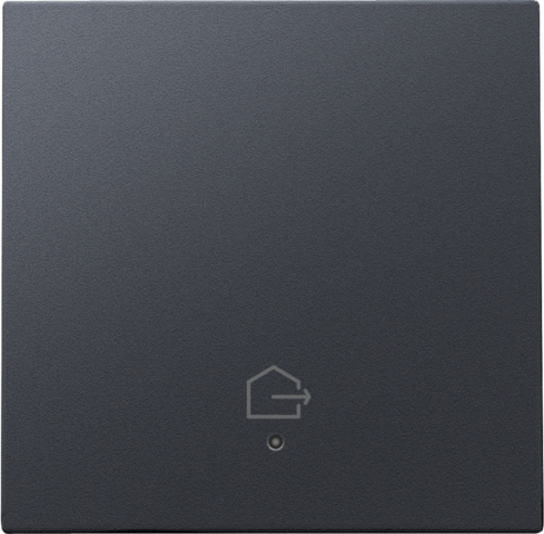 Set de finition avec lentille pour interrupteur simple connecté Niko Home Control