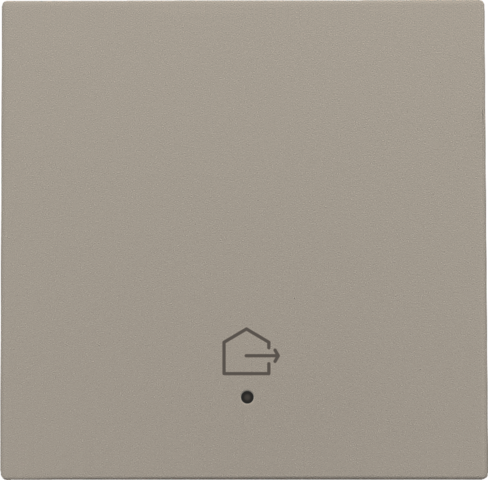 Set de finition avec lentille pour interrupteur simple connecté Niko Home Control