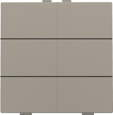 Bouton-poussoir sextuple pour niko home control Niko Home Control