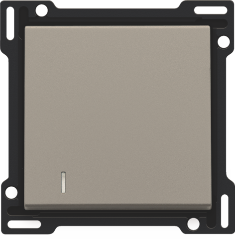 Set de finition avec voyant pr interrupteur/bouton-pouss. simple