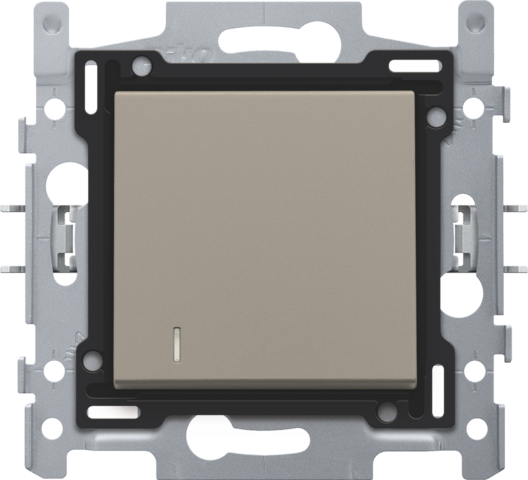 Interrupteur pour cartes d'hôtel 10a, assemblé, connexion rapide bronze coated