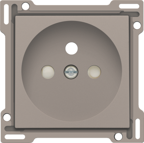 [NK123-66601] Set de finition prise avec broche de terre, 28,5mm bronze coated