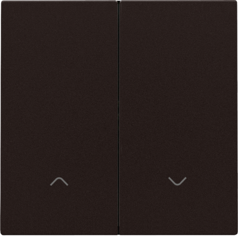 Set de finition interrupteur pour volets électronique double Niko Home Control