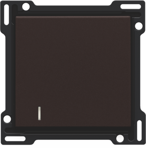 Set de finition avec voyant pr interrupteur/bouton-pouss. simple