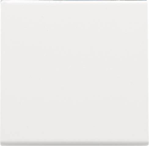 Set de finition interrupteur électronique ou bouton-poussoir steel white coated Niko Home Control