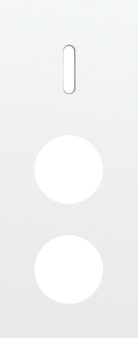 Plaque trpl v60 pr commut smpl + 2 prises,niko rocker steel white coated Niko Rocker