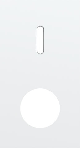 Plaque dbl v71 pr 1 commut smpl + 1 prise,niko rocker steel white coated Niko Rocker