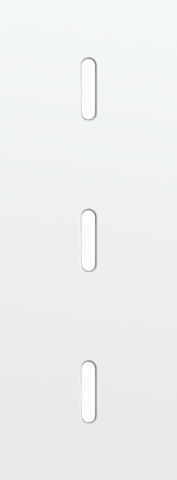 Plaque triple v71 pr 3 commut smpl,niko rocker steel white coated Niko Rocker