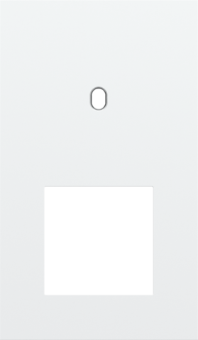 Plaque dbl v60 pr commut smpl + fct,niko toggle steel white coated Niko Toggle