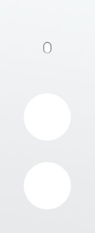 Plaque trpl v60 pr commut smpl + 2 prises,niko toggle steel white coated Niko Toggle