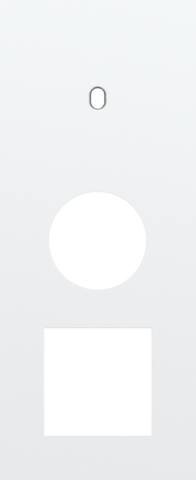 Plaque trpl v60 pr commut smpl + prise,niko toggle steel white coated Niko Toggle