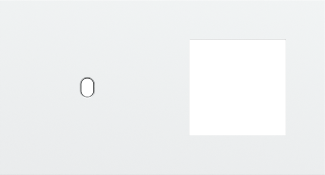 Plaque dbl h71 pr commut smpl + fct,niko toggle steel white coated Niko Toggle