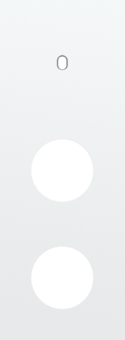 Plaque trpl v71 pr commut smpl + 2 prises,niko toggle steel white coated Niko Toggle