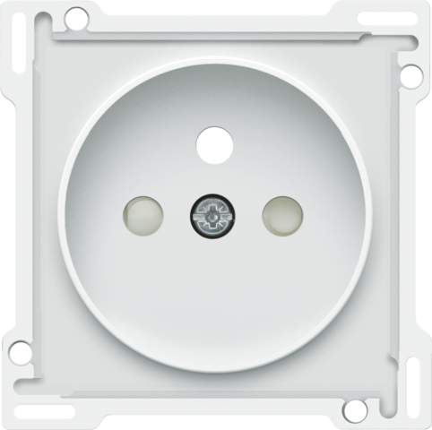 Set de finition pour prise de courant, niko rocker et toggle steel white coated