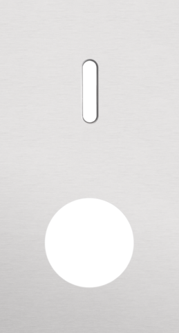 Plaque dbl v71 pr 1 commut smpl + 1 prise,niko rocker alu grey brushed Niko Rocker