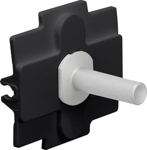 Niko toggle pour des fonctions d'interrupteur simple alu grey brushed Niko Toggle