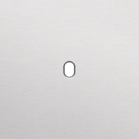 Plaque smpl pr 1 commut smpl,niko toggle alu grey brushed Niko Toggle