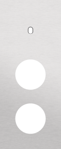 Plaque trpl v60 pr commut smpl + 2 prises,niko toggle alu grey brushed Niko Toggle