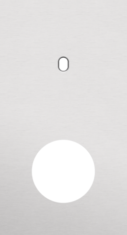 Plaque dbl v71 pr 1 commut smpl + 1 prise,niko toggle alu grey brushed Niko Toggle